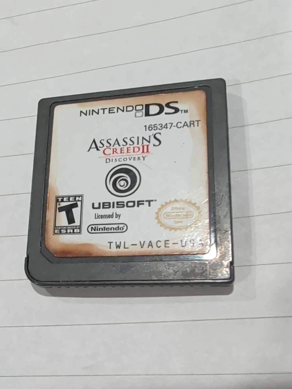 Assassin's Creed II: Discovery - Nintendo DS Game Cartridge (Black)